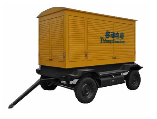 300KW移動柴油發(fā)電機組